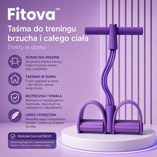 Fitova™ - Taśma do treningu brzucha i całego ciała